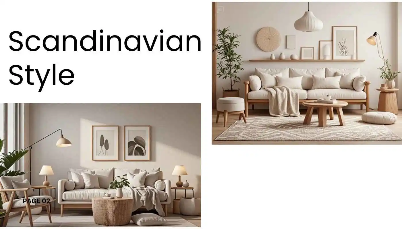 การตกแต่งบ้านสไตล์Scandinavian