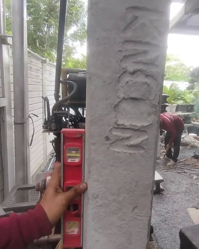 ผลงานตอกเสาเข็มไมโครไพล์