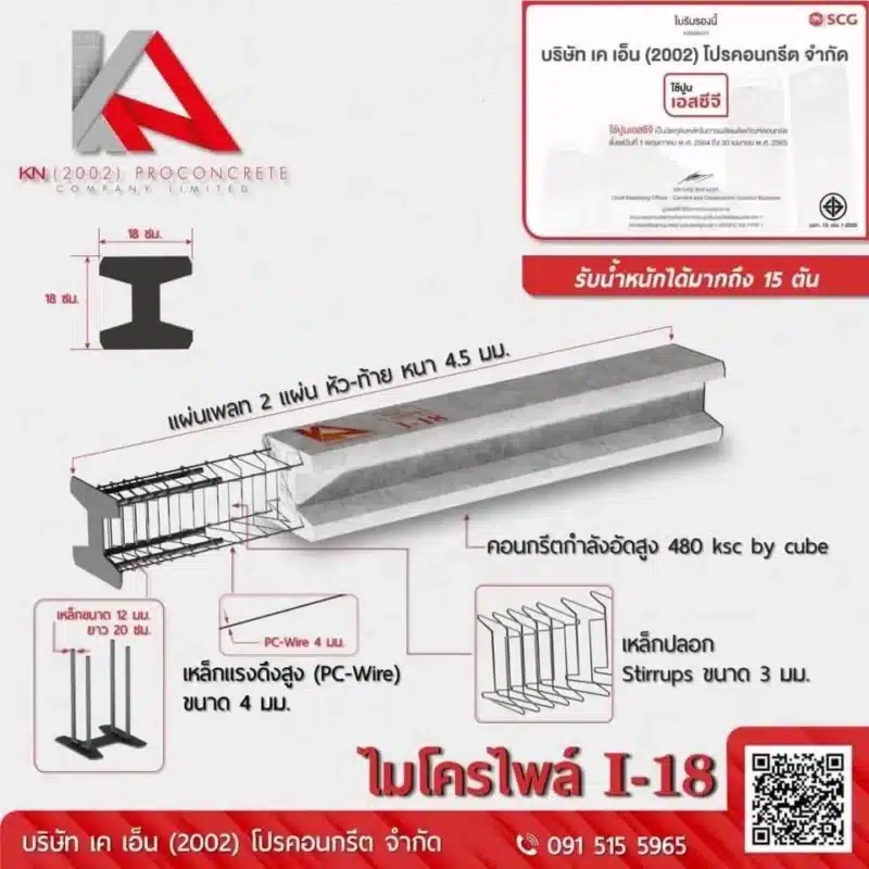 รายละเอียดเสาเข้มไมโครไพล์ i18