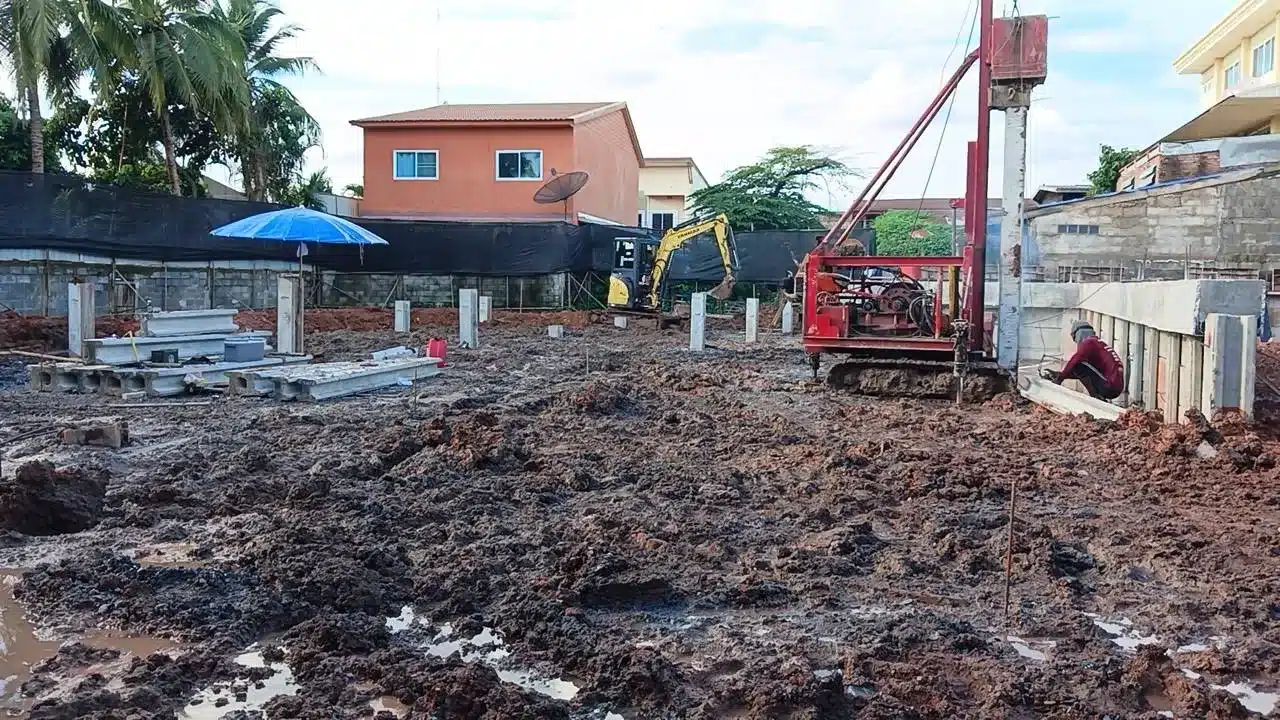 ปากคาดบึงกาฬ เสาเข็มไมโครไพล์